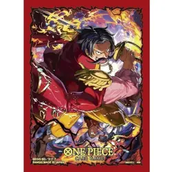 ONE PIECE TCG GAME Official Card Sleeve 12 SET 70 PIECE character ROGER JAPANESE - Image 2