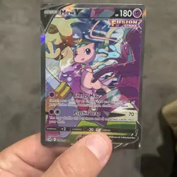 Pokemon TCG Fusion Strike Mew v Holo Alternative Art Ultra Rare Card 251/264 - Image 5