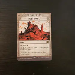 Dust Bowl ~ OTP 0065 ~ Breaking News Regular ~ Near Mint ~ MTG - Image 1