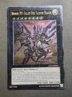 Yu-Gi-Oh Number 107: Galaxy-Eyes Tachyon Dragon LTGY-EN044 LP - Image 3
