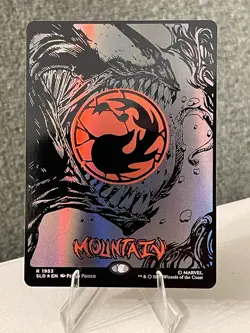 MTG Spider-Man Mountain (1953) (Raised Foil) Secret Lair Drop Foil Near Mint - Image 1