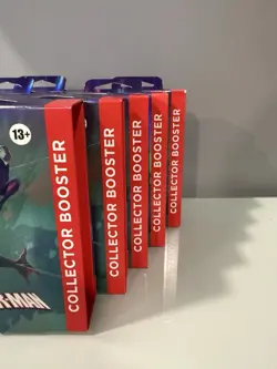 Magic: The Gathering MTG Marvel's Spider Man Collector Booster Set Of 5 - Image 2