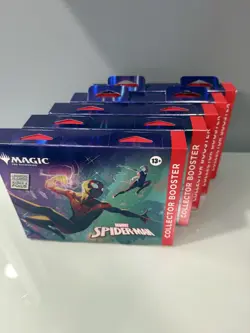Magic: The Gathering MTG Marvel's Spider Man Collector Booster Set Of 5 - Image 3