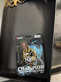 MTG Magic the Gathering RCQ Top 8 Pin - Teferi Pinfinity New in Box - Image 2