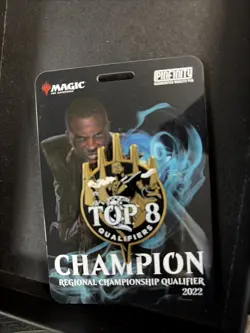 MTG Magic the Gathering RCQ Top 8 Pin - Teferi Pinfinity New in Box - Image 3