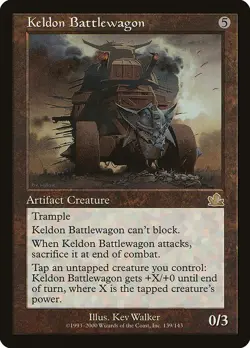MTG Prophecy --- KELDON BATTLEWAGON --- RARE! NM! Magic the Gathering! - Image 3