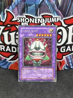 Yugioh Ojama King SOD-EN034 1st Ed Rare LP - Image 1