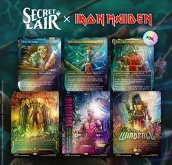 PRESALE MTG Secret Lair | Iron Maiden Eddie Unchained FOIL Edition | x2 - Image 1