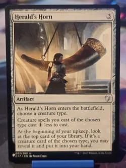 MTG Herald's Horn The List 53/309 Regular Uncommon - Image 1