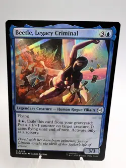 Beetle, Legacy Criminal (Foil) - 0026 - Marvel's Spider-Man - MTG - NM/M English - Image 1