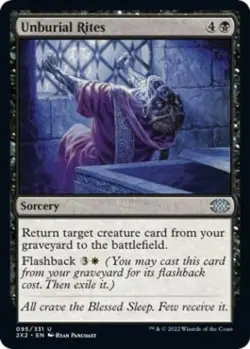 Unburial Rites - Near Mint MTG Double Masters 2022 - Image 1