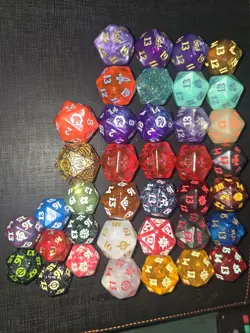 MTG Bundle Spindown Dice Lot 30 Oversized Spindown - Image 1