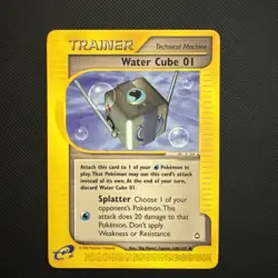 Water Cube 01 140/147 Aquapolis Pokemon S156 - Image 1