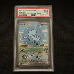Paldean Fates Bubble Mew EX Special Illustration Rare #232 PSA 9 Mint Pokemon - Image 1