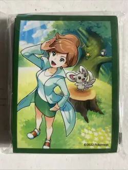 65x Professor Juniper & Minccino Card Sleeves 65ct Sealed Pack Pokemon TCG New - Image 1