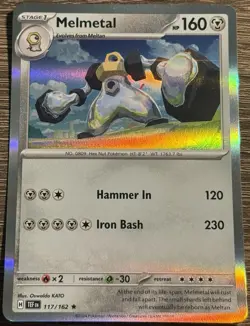 Melmetal - Temporal Forces - 117/162 - Pokemon TCG - Foil - Rare NM/M (L) - Image 1
