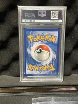 2010 Pokemon TCG HGSS Triumphant Mew Prime Ultra Rare 97/102 PSA 8 NM-MT - Image 2