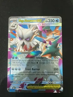 Mega Abomasnow EX 036/132 Double Rare Near Mint Mega Evolution Pokemon TCG - Image 1