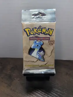Pokemon Fossil Booster Pack Long Crimp FACTORY SEALED - Image 1