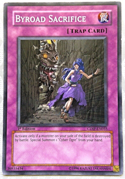 YuGiOh! - Byroad Sacrifice - CDIP-EN055 - 1st Edition - Common - Image 1