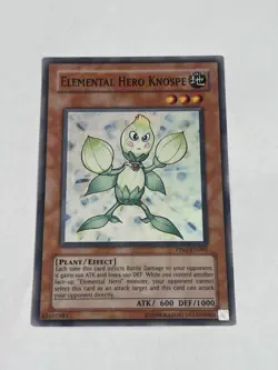 Yugioh Elemental Hero Knospe PP02-EN005 Super Rare LP Yu-Gi-Oh! - Image 1