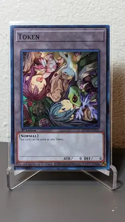 Token: Hiita and Eria SDCH-ENT02 YuGiOh! Spirit Charmers Super Rare 1st Edition - Image 1