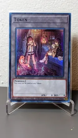 Token: Hiita and Aussa SDCH-ENT03 YuGiOh! Spirit Charmers Super Rare 1st Edition - Image 1