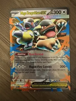Mega Kangaskhan EX Pokemon Trading Card Game 104/132 Holo Rare - Image 1