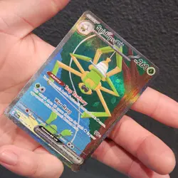 Spidops ex 243/198 Scarlet & Violet Base Set Holo Pokemon Card - Image 4