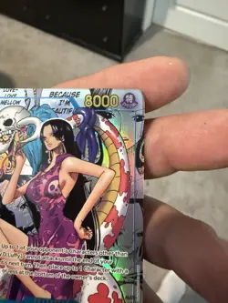 Boa Hancock OP07-051 Parallel Manga Alt Art ONE PIECE Card Game English - Image 4