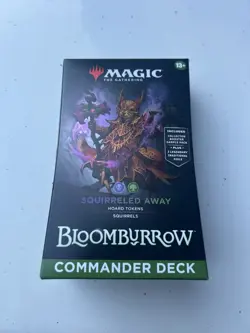 Magic: The Gathering Bloomburrow Commander Deck Squirreled Away (100-Card Set) - Image 1