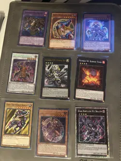 Yugioh Vintage 120 Card Binder Lot Dark Magician Blue-Eyes Red-Eyes SEND OFFERS - Image 5