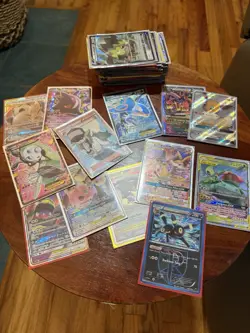 Pokemon TCG Cards *Rare + Bulk + Binders (2) - Image 1