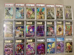 Dragon Ball Super Card Game Graded Cards Set Collection PSA CGC - Image 1