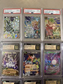 Dragon Ball Super Card Game Graded Cards Set Collection PSA CGC - Image 2