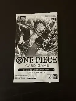CS 25-26 Celebration Pack One Piece Card Game Sealed - Image 1