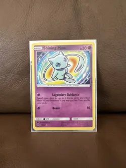 Pokemon TCG Shining Mew Holo Rare Card 40/73 Shining Legends NM-MINT - Image 1