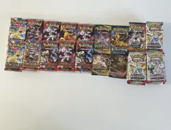 TCG Pokemon OPENEND Packs With All Cards Mixed Lot Prismatic Destined Rivals - Image 1