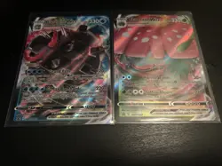 Blastoise VMAX SWSH103 And Venusaur VMAX SWSH102 Pokemon Black Star Promo Card - Image 1