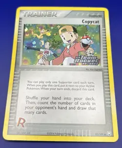 Pokemon Card Copycat 83/109 Trainer Stamped Holo UnCommon Team Rocket Returns - Image 1