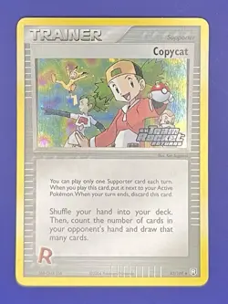 Pokemon Card Copycat 83/109 Trainer Stamped Holo UnCommon Team Rocket Returns - Image 2