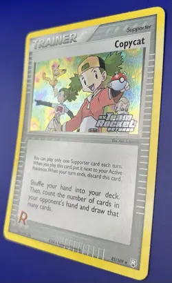 Pokemon Card Copycat 83/109 Trainer Stamped Holo UnCommon Team Rocket Returns - Image 4
