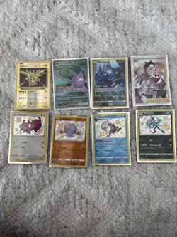 Pokemon 8 Card Lot Multiple Sets - Image 1