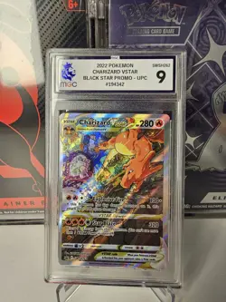 Promo Pokemon Card : Charizard VStar #SWSH262 : MGC 9 - Immaculate - Image 1