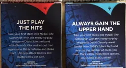 MAGIC THE GATHERING NYCC 2025 EX AMAZING SPIDER-MAN WELCOME DECK MTG RED+BLUE - Image 2