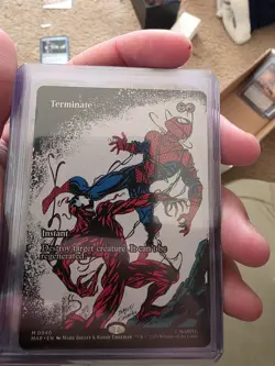 MTG Terminate (Borderless) Non-foil M 0040 magic Spiderman - Image 1