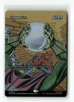 Foil Traumatize (Borderless) M Marvel Universe Eternal-Legal 15 NM - Image 1