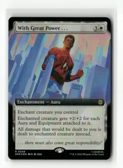 Foil With Great Power... (Extended Art) R Marvel's Spider-Man 248 NM - Image 1