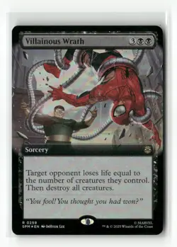 Foil Villainous Wrath (Extended Art) R Marvel's Spider-Man 259 NM - Image 1