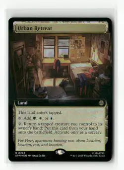 Foil Urban Retreat (Extended Art) R Marvel's Spider-Man 283 NM - Image 1